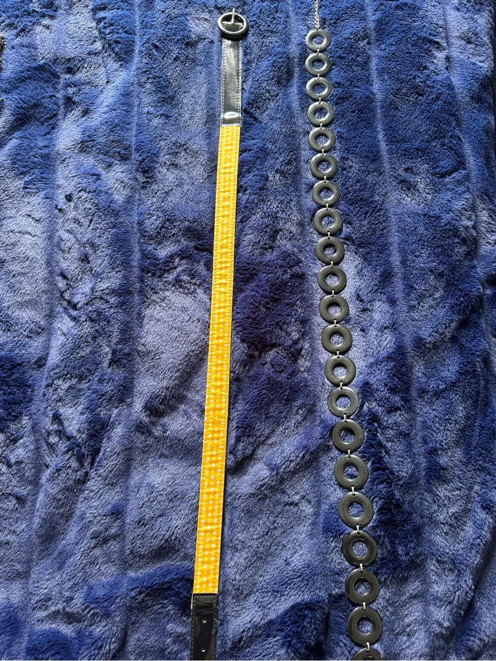free with purchase - set of 2 belts